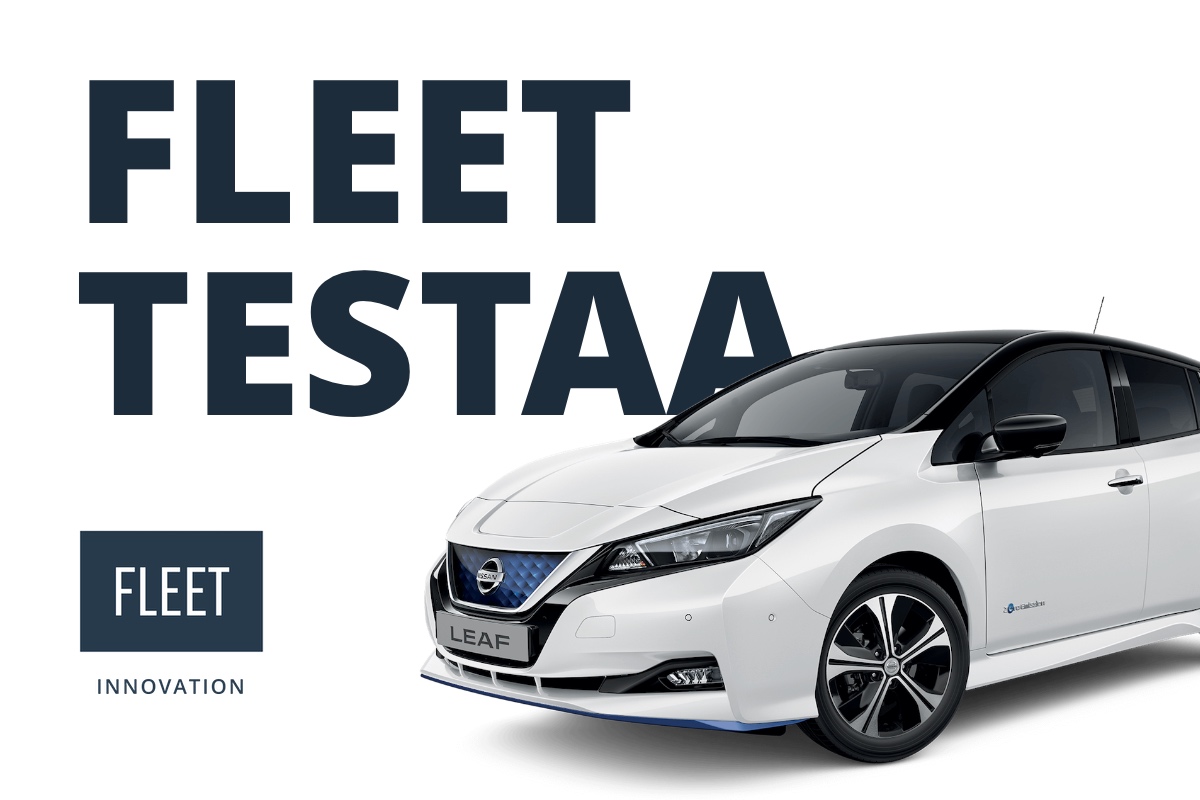 Koeajo Nissan Leaf 62 kWh e+ Tekna täyssähköauto leasing auto yritykselle